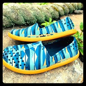 Native Verona Print Child Slip On Sneaker